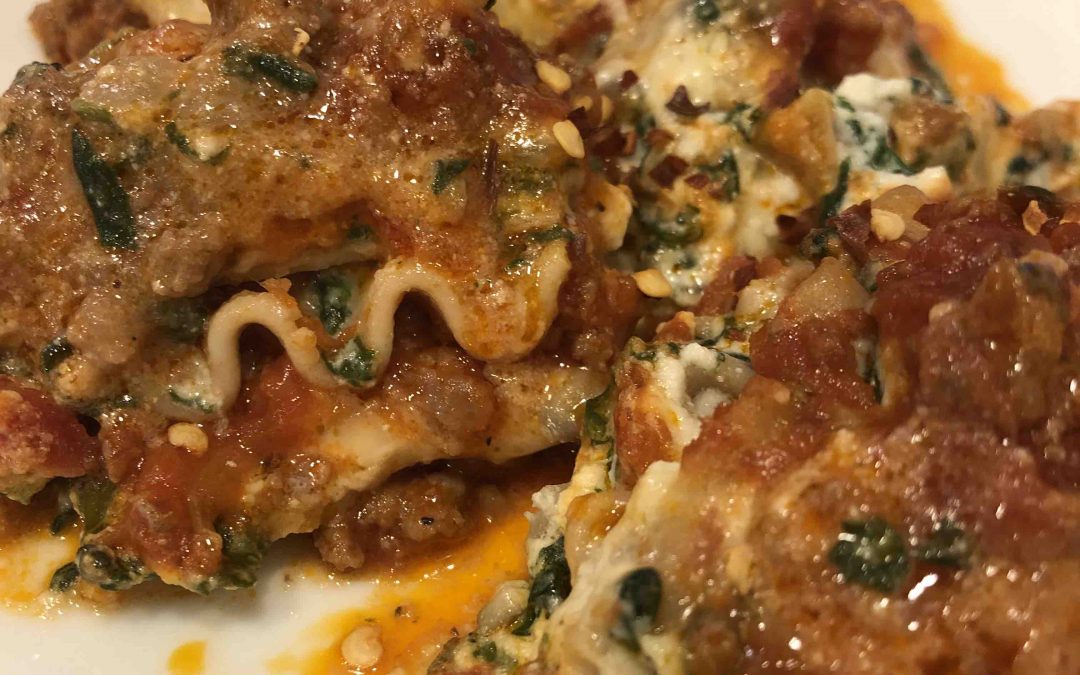 Easy Meat and Veggie Lasagna