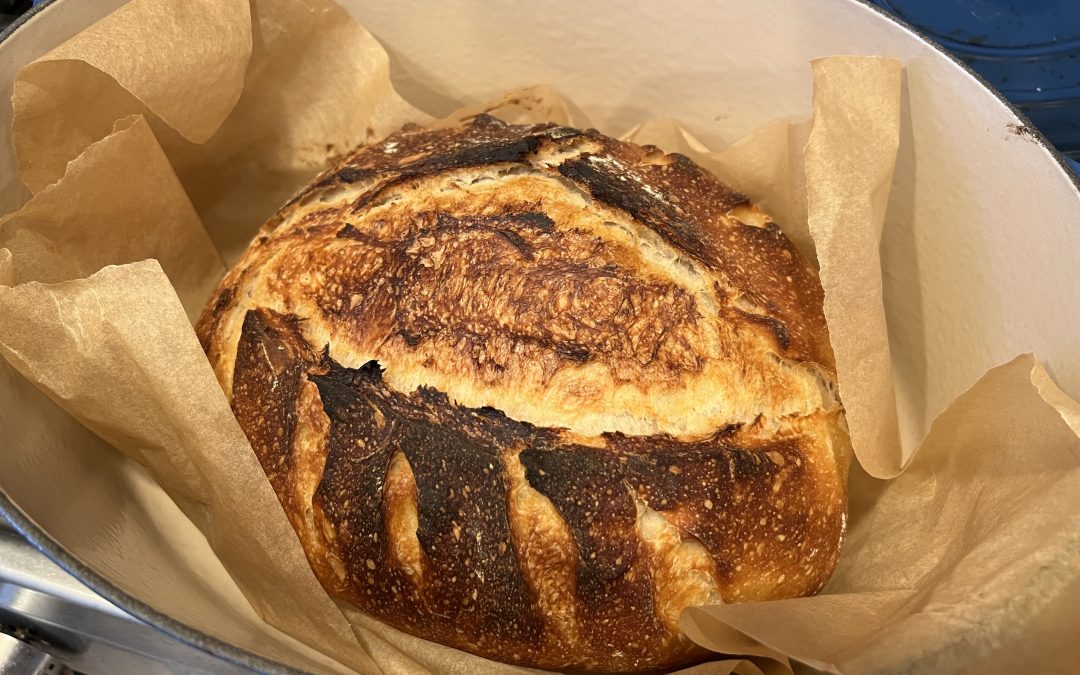 One Bowl Sourdough Bread