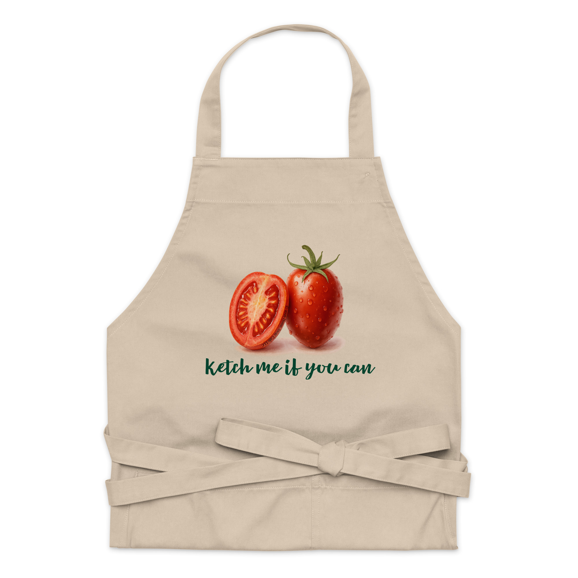Organic cotton apron